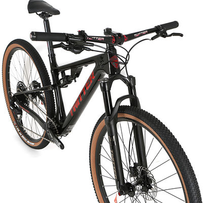 TWITTER Carbon Fiber Full Suspension Mountain Bike With MAXXIS Tire